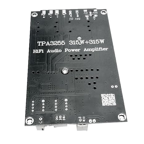 TPA3255 High Power Amplifier Board 2.0 Channel Audio Power Amplifier Board 600W for Car Speaker Subwoofer Home Theater