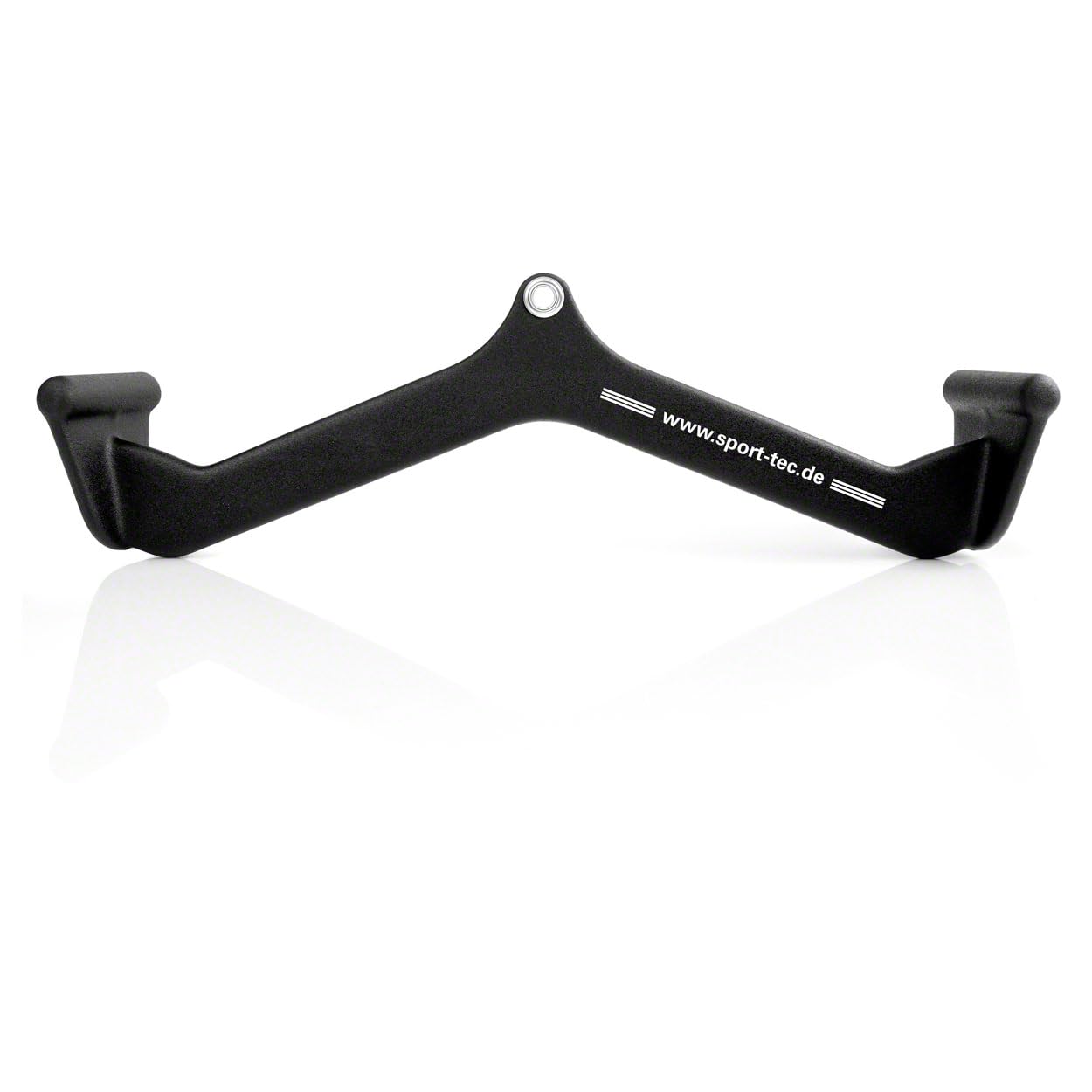 Sport-Tec ergonomischer Latzug- und Rudergriff, Seilzug Krafttraining Muskelaufbau Bizeps Curls, 54x10 cm
