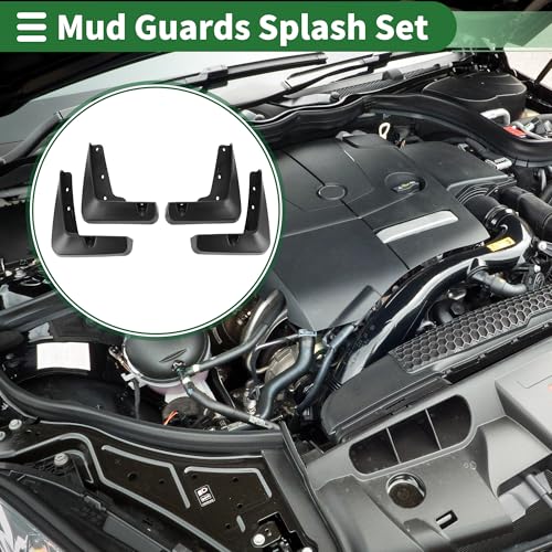 Image of Motoforti Mud Flaps Splash Guards Mud Guards for Lexus ES 2012-2017 W /Mount Accessories