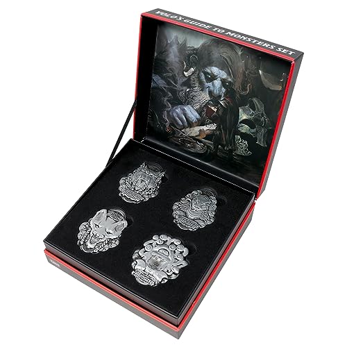 Dungeons & Dragons médaillons monstres coffret Fanattik pour collection jeu de rôle