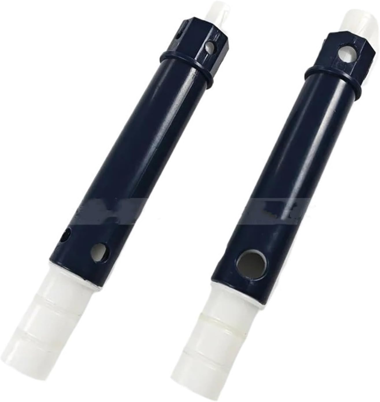 2 Pieces Puffing Air Pipes Short Airway Tubes Fittings 14.7CM Soft Ice Cream Machine Accessories Deep Blue Color Kitchen Appliance Accessories