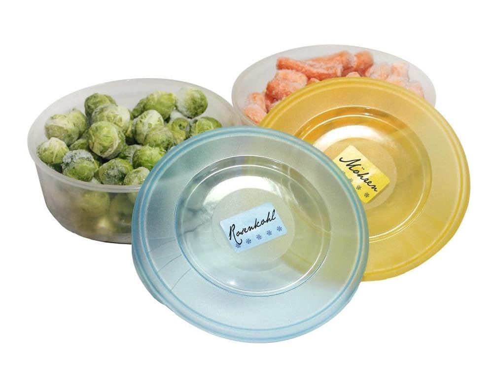 1000 Étiquettes De Congélation Autocollantes 75x25 Mm - Imperméables, Amovibles Pour Pots, Verres, Aliments - 8