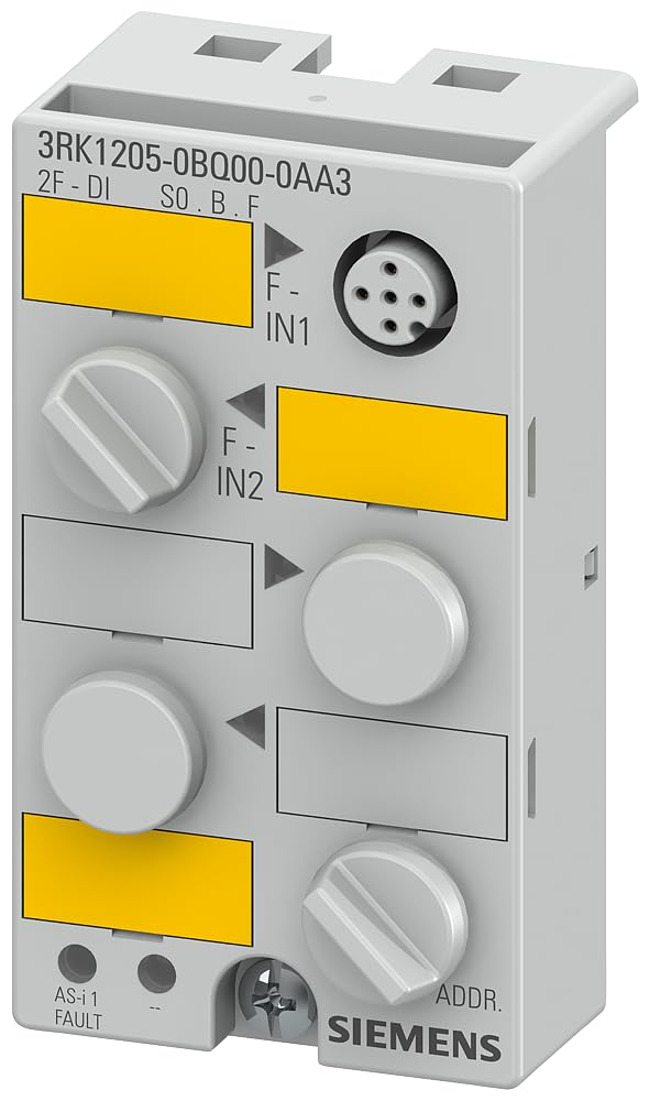 Module sûr K45 Siemens avec 2 entrées de sécurité et 2 FE pour réseau AS-Interface