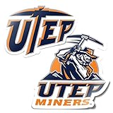 Desert Cactus University of Texas at El Paso Sticker UTEP Miners Vinyl Decal Laptop Water Bottle Car Scrapbook (4 Inch Set V1)