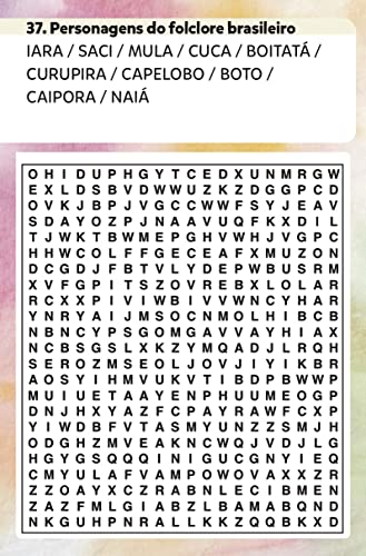 Livro Caça-Palavras Infantil 38: Nível Fácil - 82 jogos para as crianças se divertirem e aprenderem