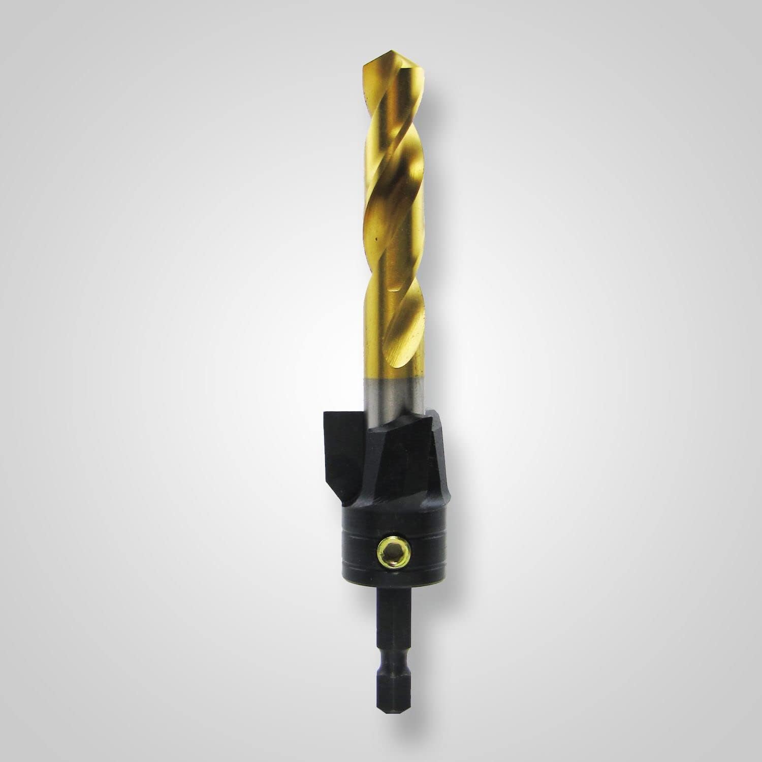36428 7/16" 3 Flute Flat Bottom Counterbore for TiN Coated Twist Drill