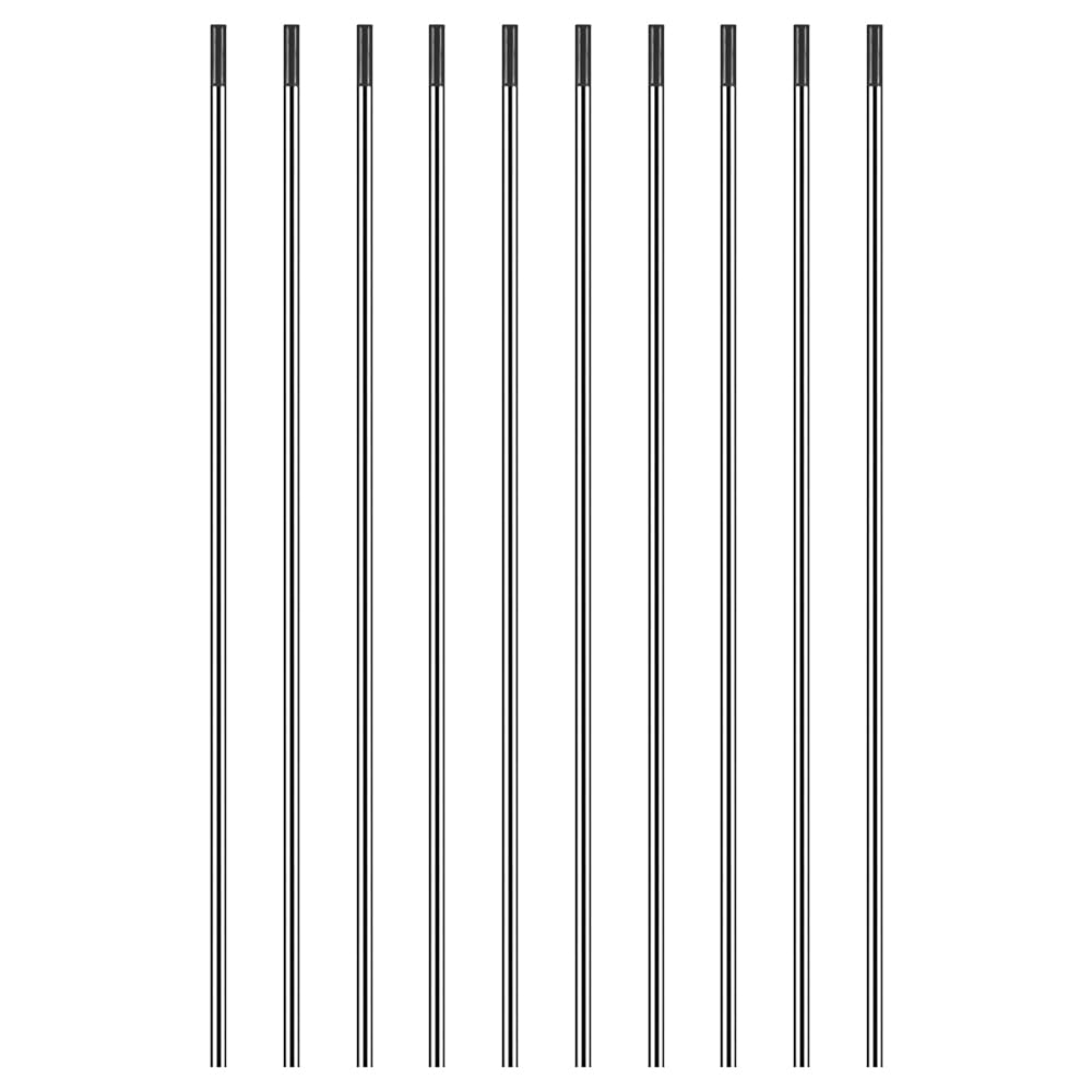 Électrodes de tungstène TIG, lanthane 2%, WL20 (Bleu), tiges d'électrodes de soudage en tungstène lanthane, 1.6mm x 150mm, Paquet de 10 pièces
