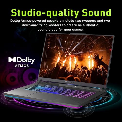 Image of ASUS ROG Strix G16 G614 AI Gaming Laptop 16.0 inch 165Hz IPS WUXGA Display | AMD Ryzen 9 8940HX, GeForce RTX 5070 Ti 12GB, 64GB DDR5, 2TB SSD, RGB KB, Win 11 Pro, w /DKZ USB Hub - G614PR-G16.R95070TI
