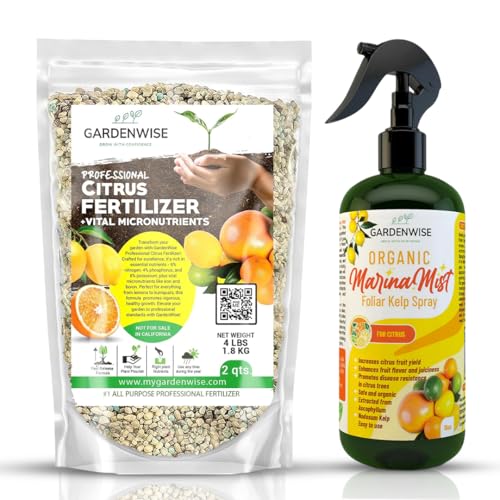 Fertilizante profesional GardenWise para cítricos y spray foliar orgánico miniatura 1