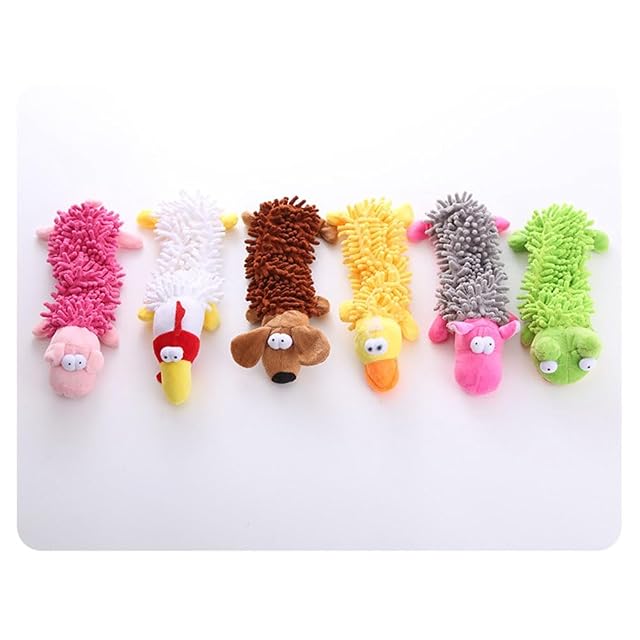 Foto 6 de 7 de Perro de peluche para masticar los dientes de molienda de juguete