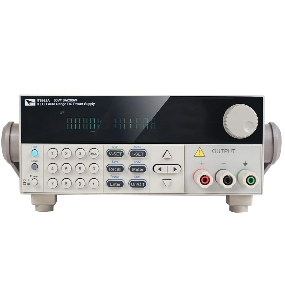 ITECH Programmable DC Power Supply 60V/10A/200W Lab Power Supply IT6932A