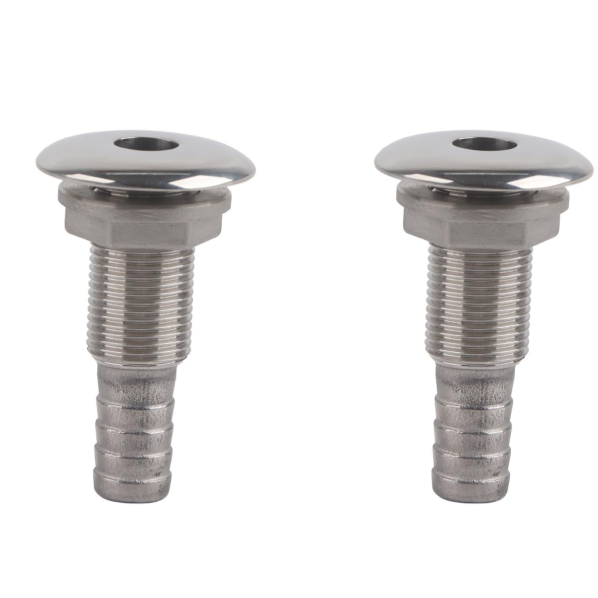 Marine Drain Vent Stainless Steel Water Outlet Port Yacht Boat Fitting