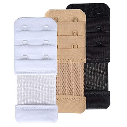 SAMGU BH Verlängerung 2 Haken Bra Extender 2 Hook Erweiterung BH Verlängerer Elastisch Gurt Komfortabel