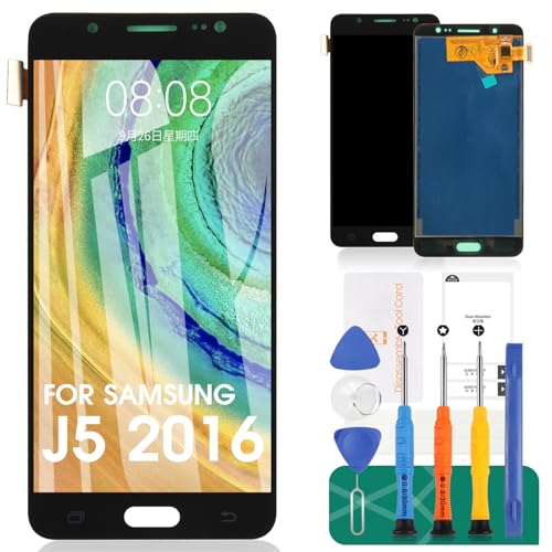 SRJTEK pour Samsung Galaxy J5 J510 écran LCD,pour J5 2016 J510F J510F/DS J510G/DS TFT LCD écran,J5 Affichage LCD écran Tactile Numériseur Verre Capteur Pièces De...
