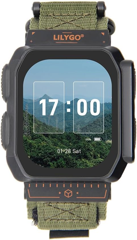 LILYGO T-Watch Ultra ESP32-S3 LoRa Microphone TTGO Development Board with 2.06-inch C05300 AMOLED Display (SX1262 915MHz)