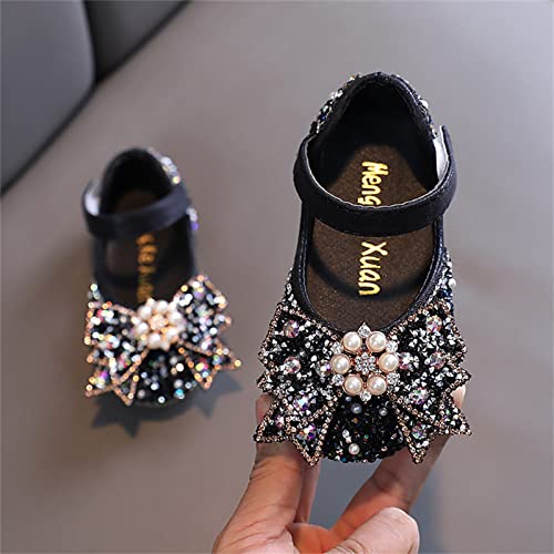 Girl Size 1 Boots Summer Children Dance Shoes Girls Dress Performance Princess Shoes Light Breathable Sequins Pearl Bow3