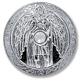 erzengel gabriel islam Durchmesser 27 mm Talisman Schutzengel Engeltaler Erzengel Gabriel, Ø 27mm Taler Silber mit Swarovski Elements, Glücksbringer, Glücksmünze