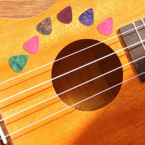 Vaguelly 1 Jeu De Médiator Guitare Capo Guitare Portable Capo Guitare Instrument Accessoire Marron Clair - Les Beatles, Paul McCartney, John Lennon, RIngo Starr, George Harrison Vaguelly 1 Jeu De Médiator Guitare Capo Guitare Portable Capo Guitare Instrument Accessoire Marron Clair – Image 3