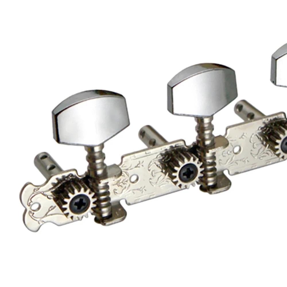 3L3R - Instrumento de cuerda de metal para guitarra clásica, clavija de afinación, piezas de repuesto