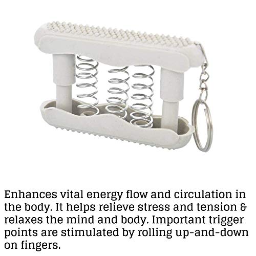 Wg Inc Acupressure Foot Massage Mat Stimulates Blood Circulation 12 Pcs Kit With Chart, Hand, Finger, Face, Self Massaging Tools Acupuncture Natural Therapy #TOP5