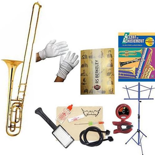 TBB707 Artist Series Bass Trombone with case & Bonus RSB MEGA PACK w/Accent in achievement Book