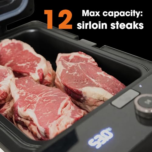 Compare Allinone Sous Vide Cooker, Waterless, Bagless, with Builtin