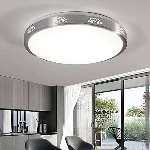 Plafonnier aluminium tricolore 24W : la solution idéale pour plafond bas - 5