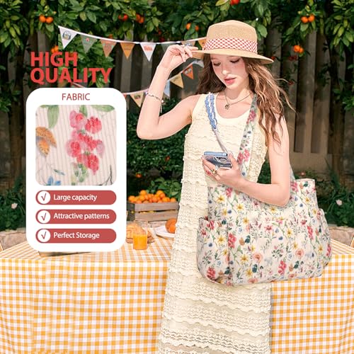 Corduroy Tote Bag for Women