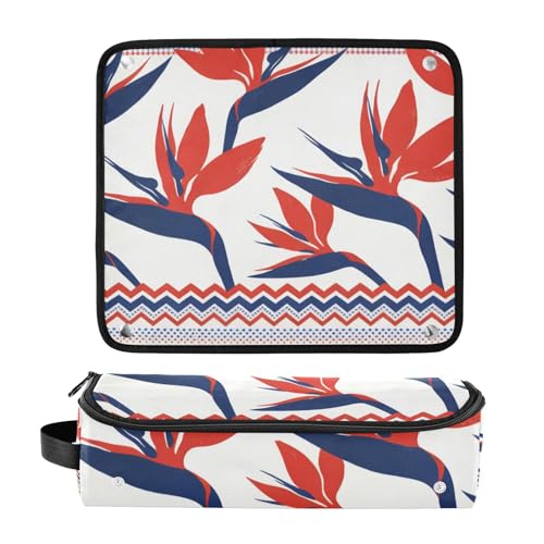 Estuche para planchas y rizadores 2 en 1 para viaje miniatura 3