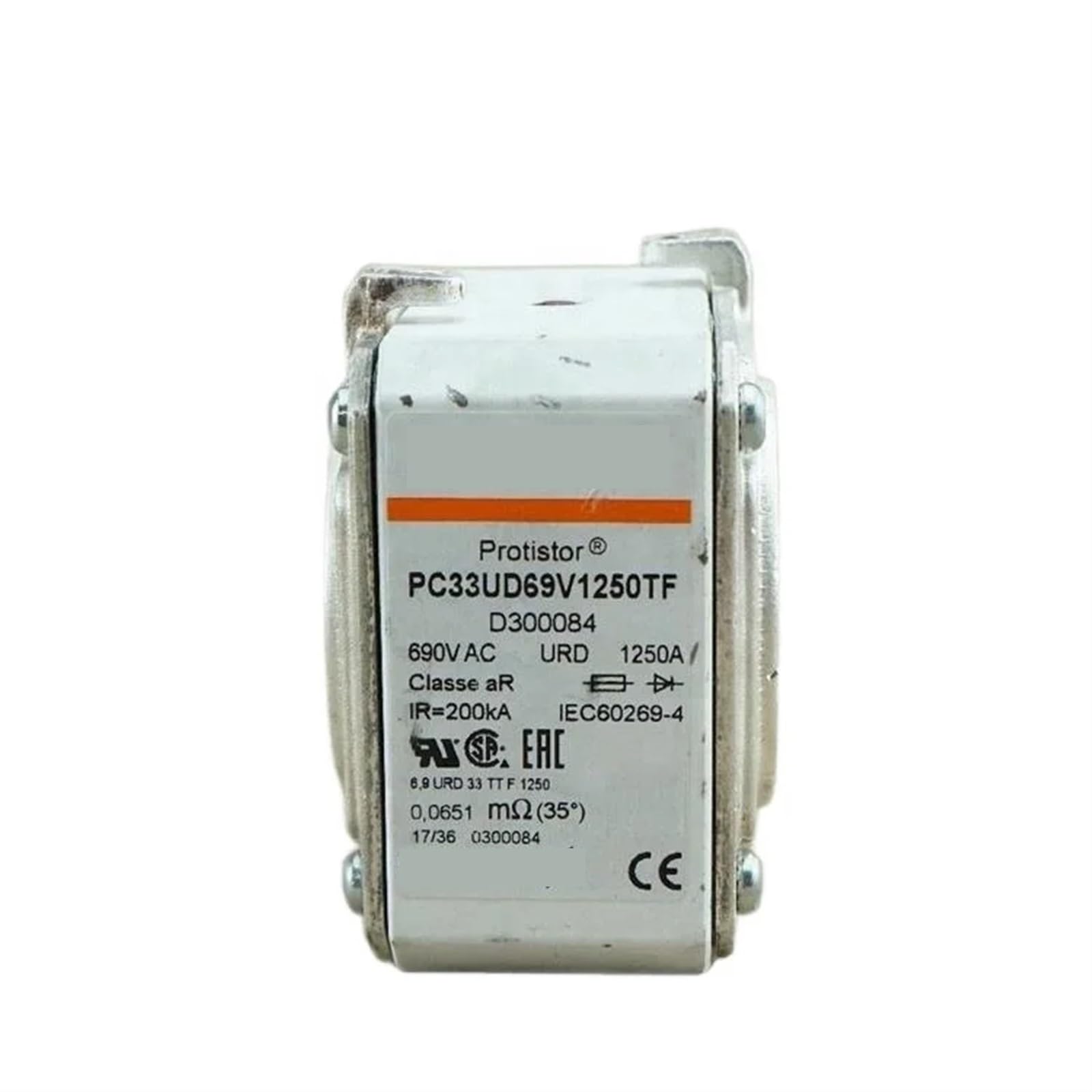 ITFOWIYD 1250A 690V PC33UD69V1250TF fusing Machine Parts Press Fuse Terminal fuses