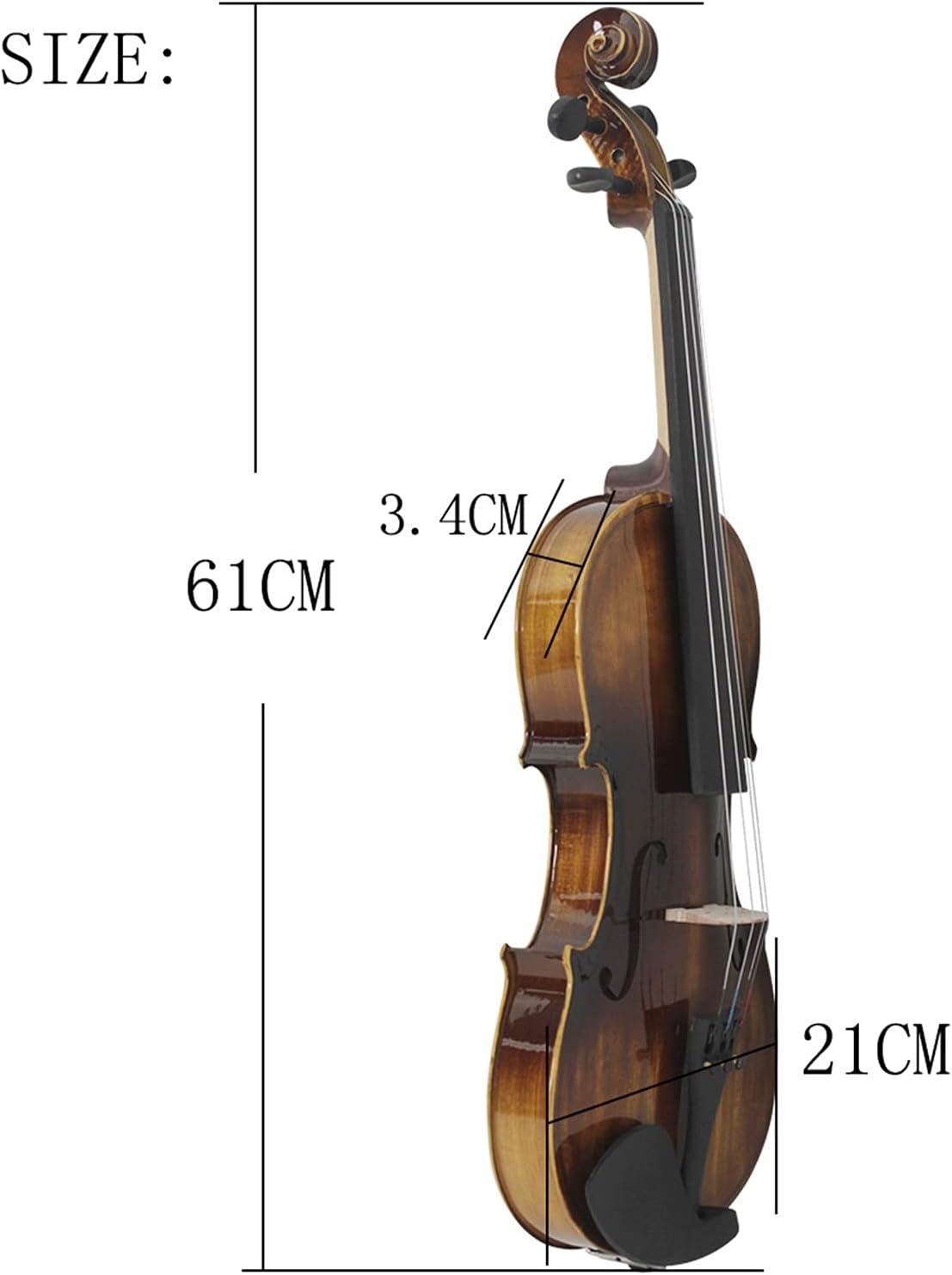 Nicolo Santi NSN50/S1 4/4 バイオリンセット 4/4 Cuore ニコロ