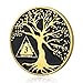 3 Year Sobriety Coins, Tree of Life 3 Year AA Medallions - AA Sobriety Chips Recovery Coins Sober Tokens for Alcoholics Anonymous Recovery Sober Gifts for Men Women