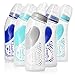 Evenflo Feeding Angled Premium Proflo Vented Plus Baby, Infant and Newborn Bottles - Helps Reduce Colic - Teal/Navy/Grey, 9 Ounces (Pack of 6)