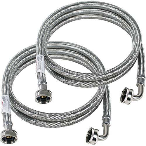 image for Certified Appliance Accessories Washing Machine Hose with 90 Degree El