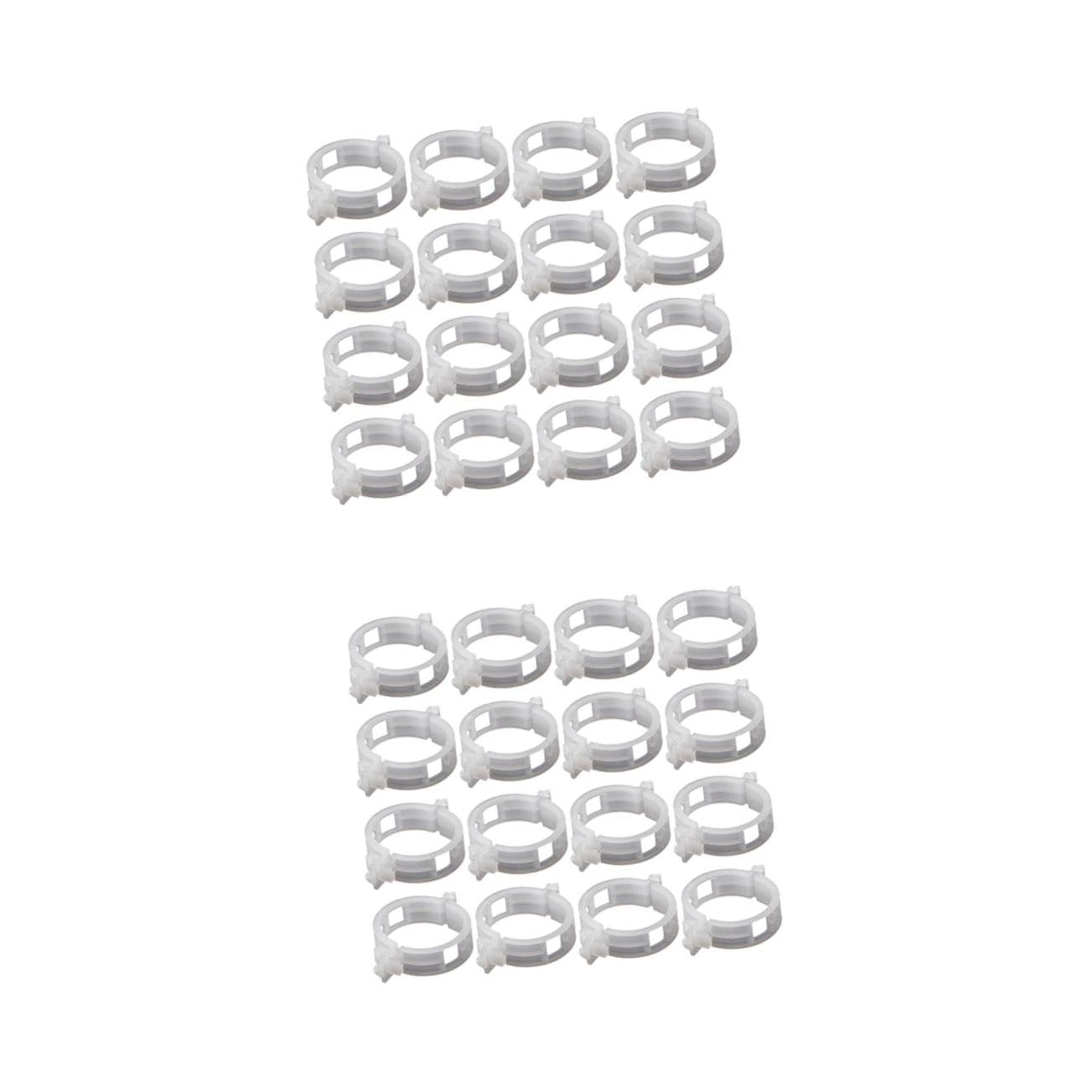 Hemobllo 2 Set Clip Fissaggio Per Piante Da Giardinaggio Da Per Sostenere E Verdure Per Cetrioli E Riutilizzabili E Facili Da Usare 150 Pezzi*2