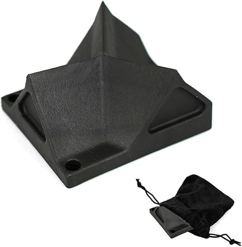 Mini divisor de madera portátil para leña para estufa de leña, chimenea y hogueras, divisor de troncos pequeño manual negro, 1.3 libras, ligero