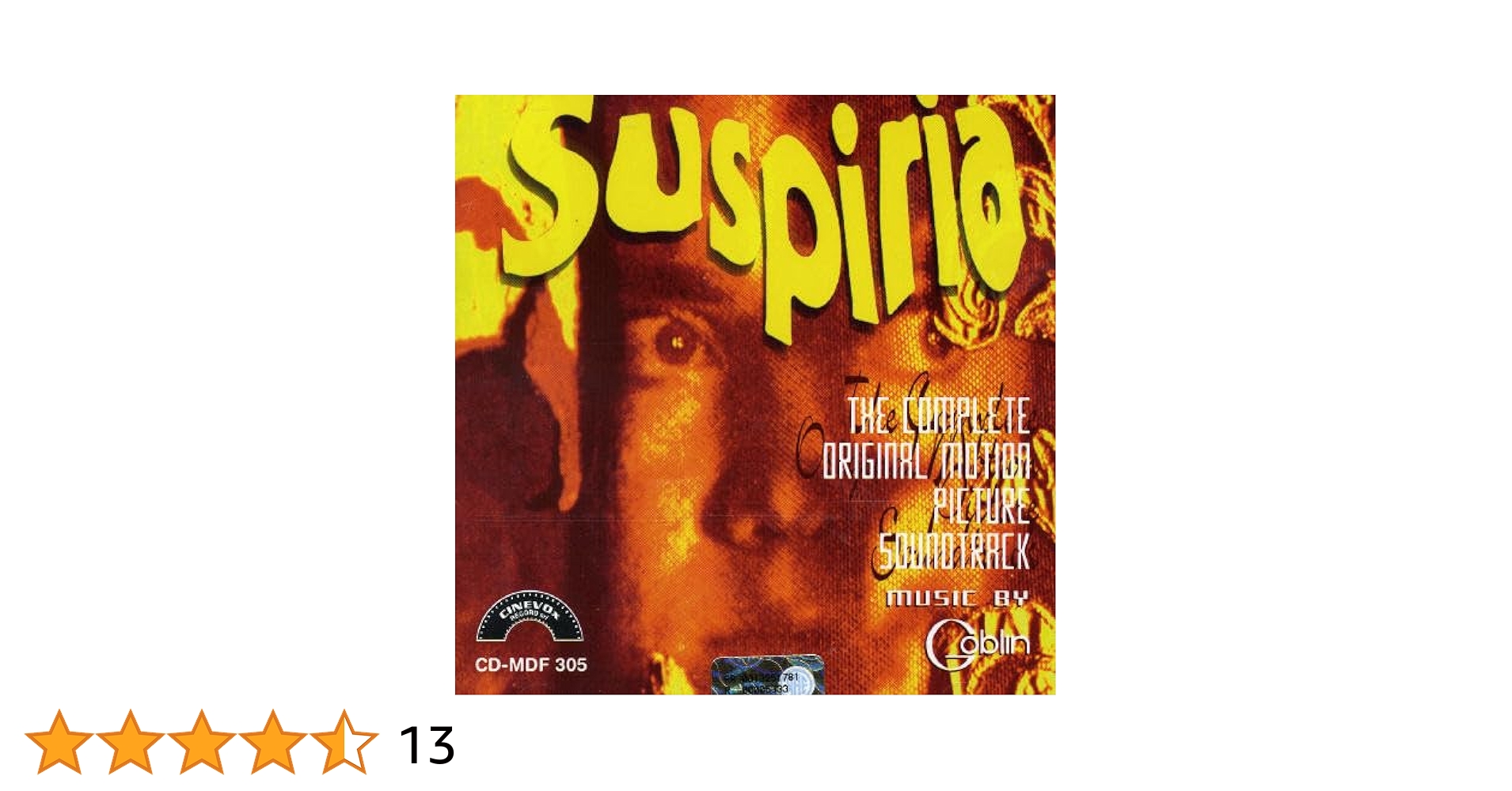 Amazon.co.jp: Suspiria (The Complete Original Motion Picture