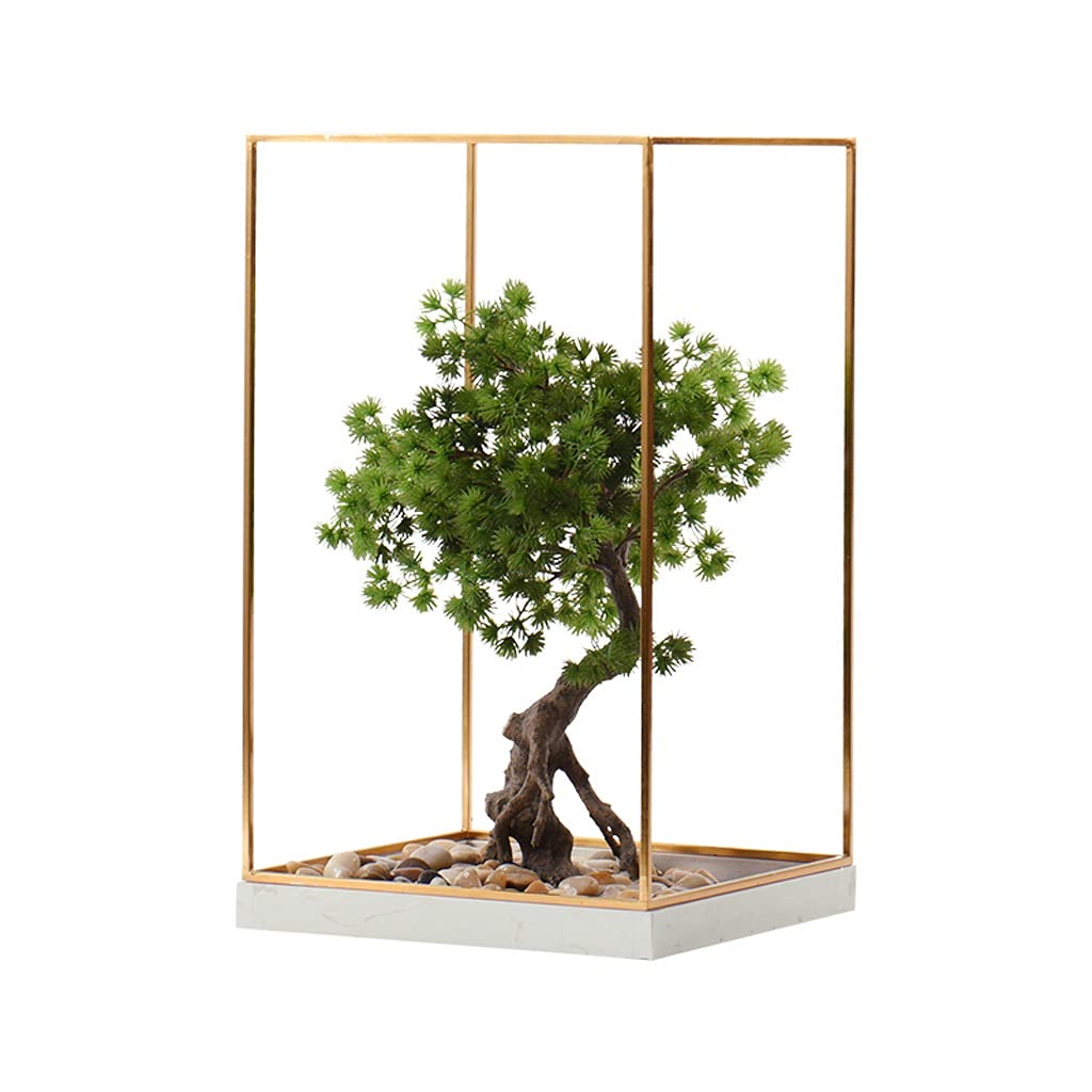 GTHTUHFD Artificial Bonsai Tree Artificial Plant Bonsai Zen Simulation Tree With Frame Goose Egg Decoration Porch