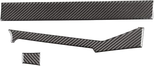 Miniatura 2 de Adhesivo decorativo de fibra de carbono suave para control central del coche, para Toyota Tacoma 2011 2012 2013 2014 2015