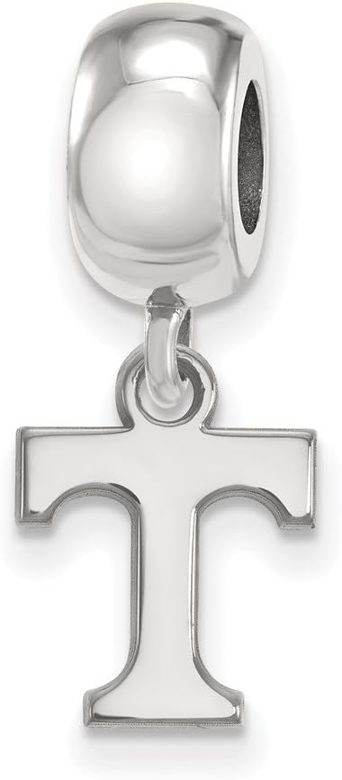 LogoArt Logo Art Sterling Silver Tennessee Volunteers XS Dangle Bead Charm