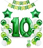 PERFEKTE FÜR DEN KINDERGEBURTSTAG: Dieses 29-teilige Set enthält alles was Sie für die Geburtstags Deko brauchen: 1x Ballon Zahl + 1x Happy Birthday Girlande + 18x Ballons + 6x Konfetti Ballons + 2x Sterne + 1x Kerze. Einfach aufblasen und fertig!