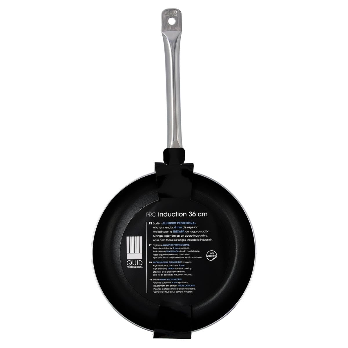 Quid Professional Sartén Inducción Pro-Induction de Aluminio 36cm