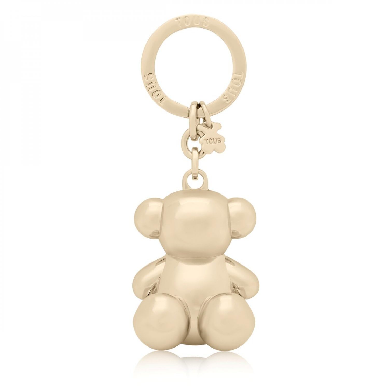 TOUS Key Ring Metal Bold Bear 395910425 metal, gold, Talla única