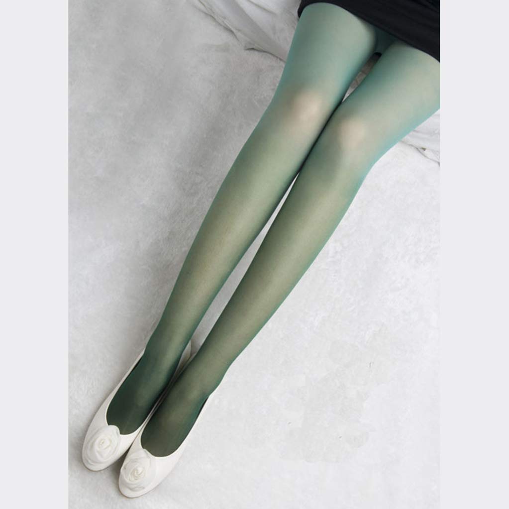 Calcetería para Mujer: Pantimedias, Medias reforzadas de Longitud Completa, Pantimedias Suaves de Color sólido Semi Opaco, Cosplay de Entrenamiento y Uso
