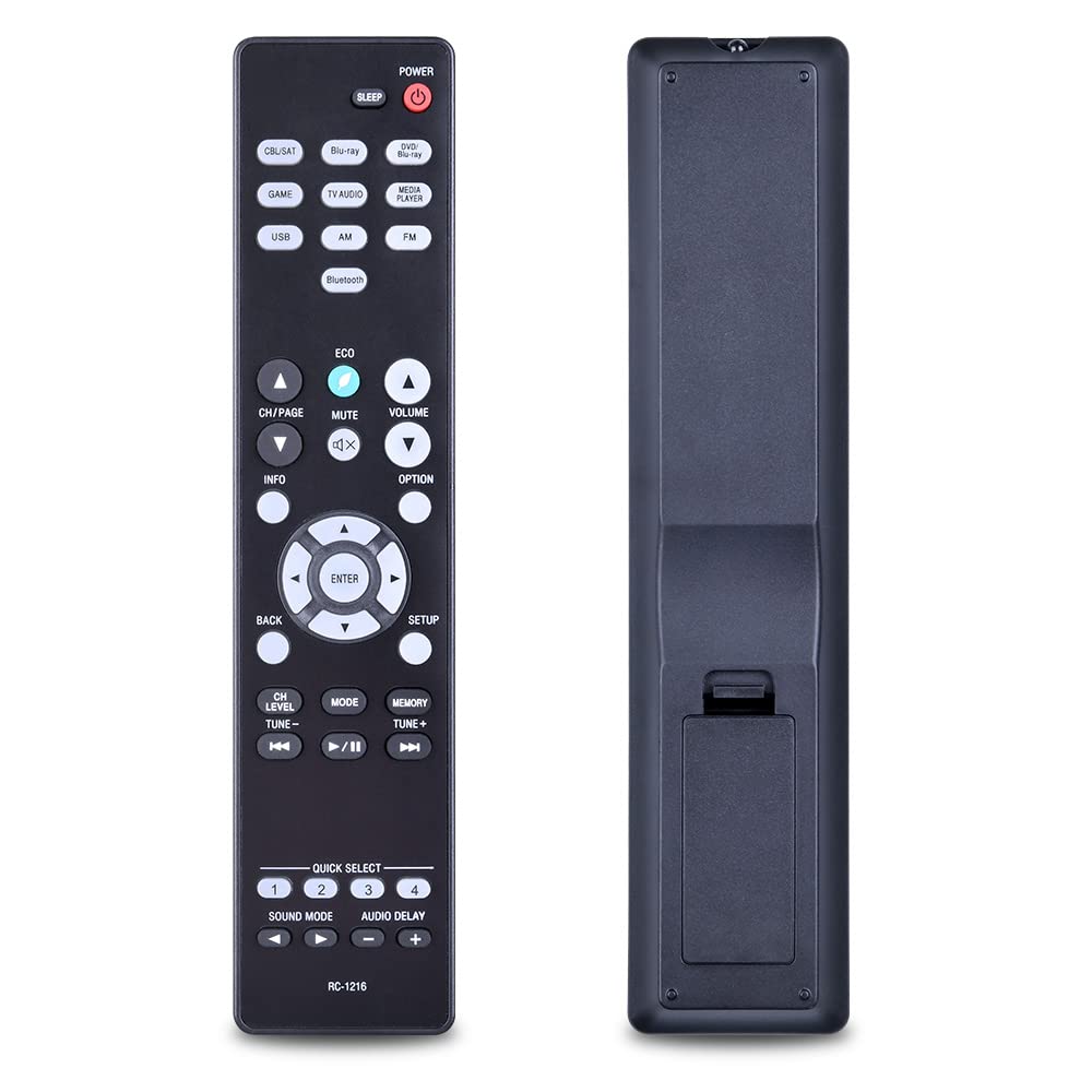 Beyution RC-1216 Replace Remote Control Fit For Denon AV Surround Receiver AVR‑S510BT AVR‑S530BT AVR‑S540BT AVR‑X550BT AVR-X550BT AVR-S510BT