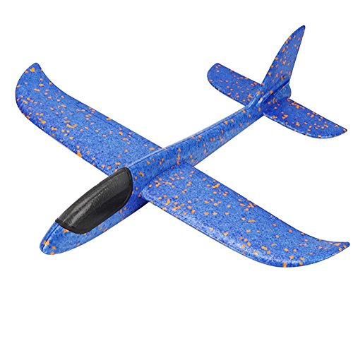 1 Pcs avión planeador glider avion juguete infantil, planeadores de espuma EPP, buena flexibilidad y resistencia al impacto, puede doblarse, no es fácil de romper, Niños Aviones Juguetes