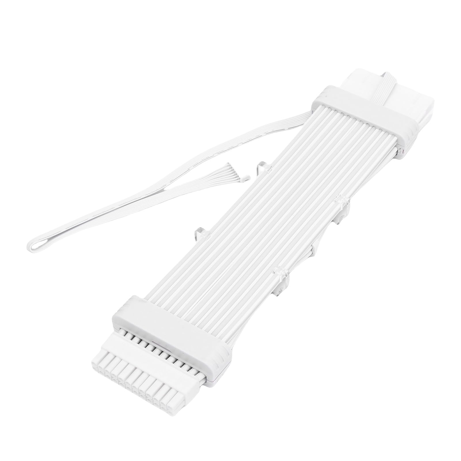 Ejoyous Cavo di Alimentazione PC ARGB Corda Intrecciata in Silicone Cavo PSU ARGB 120 LED Effetto Luce Meteora Scheda Madre a 24 Pin a 8 Pin per Custodia per PC da Gioco Costruzione Desktop (#3)