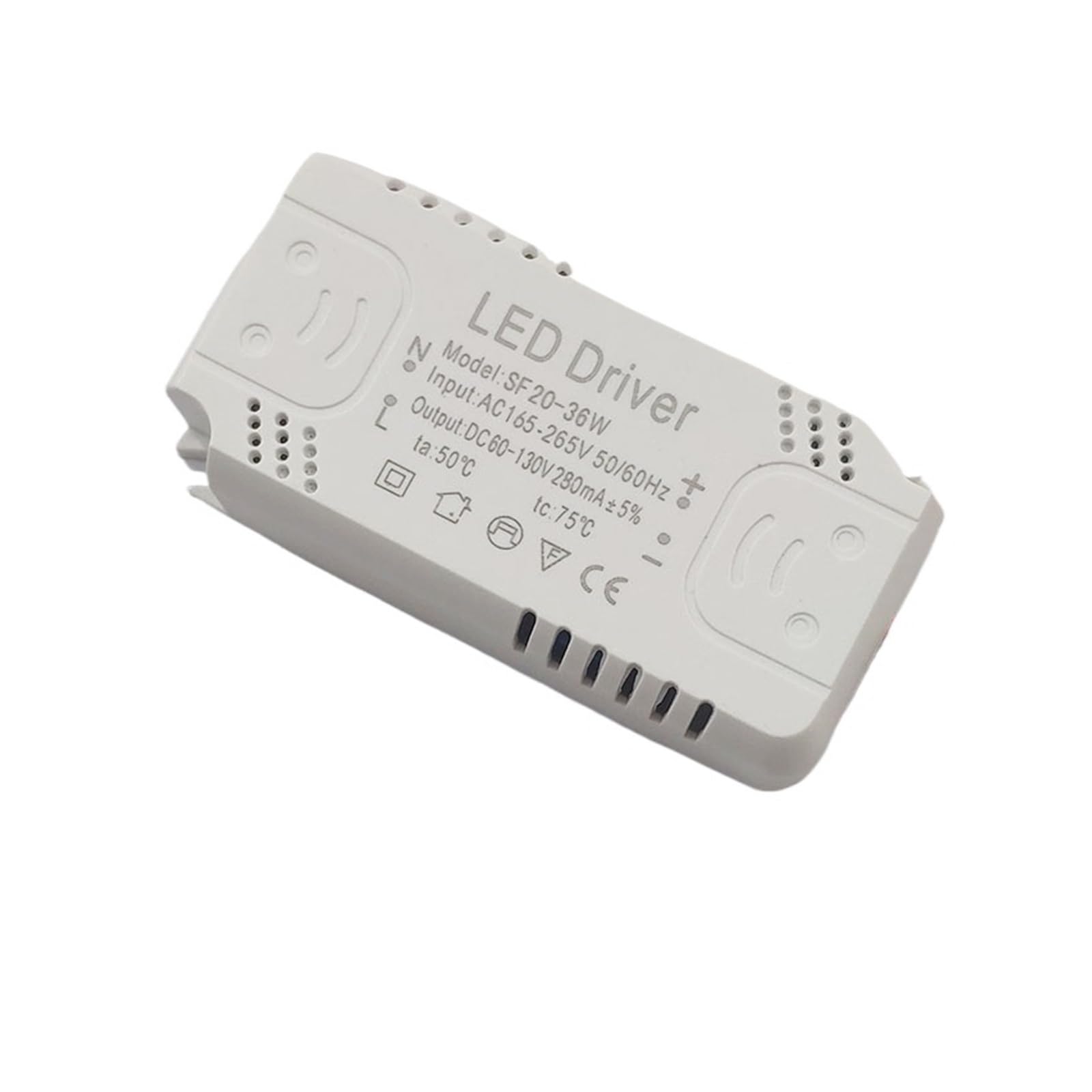 Transformateur de lumière à bande LED 170 265V pour lampe de chambre 20 36W