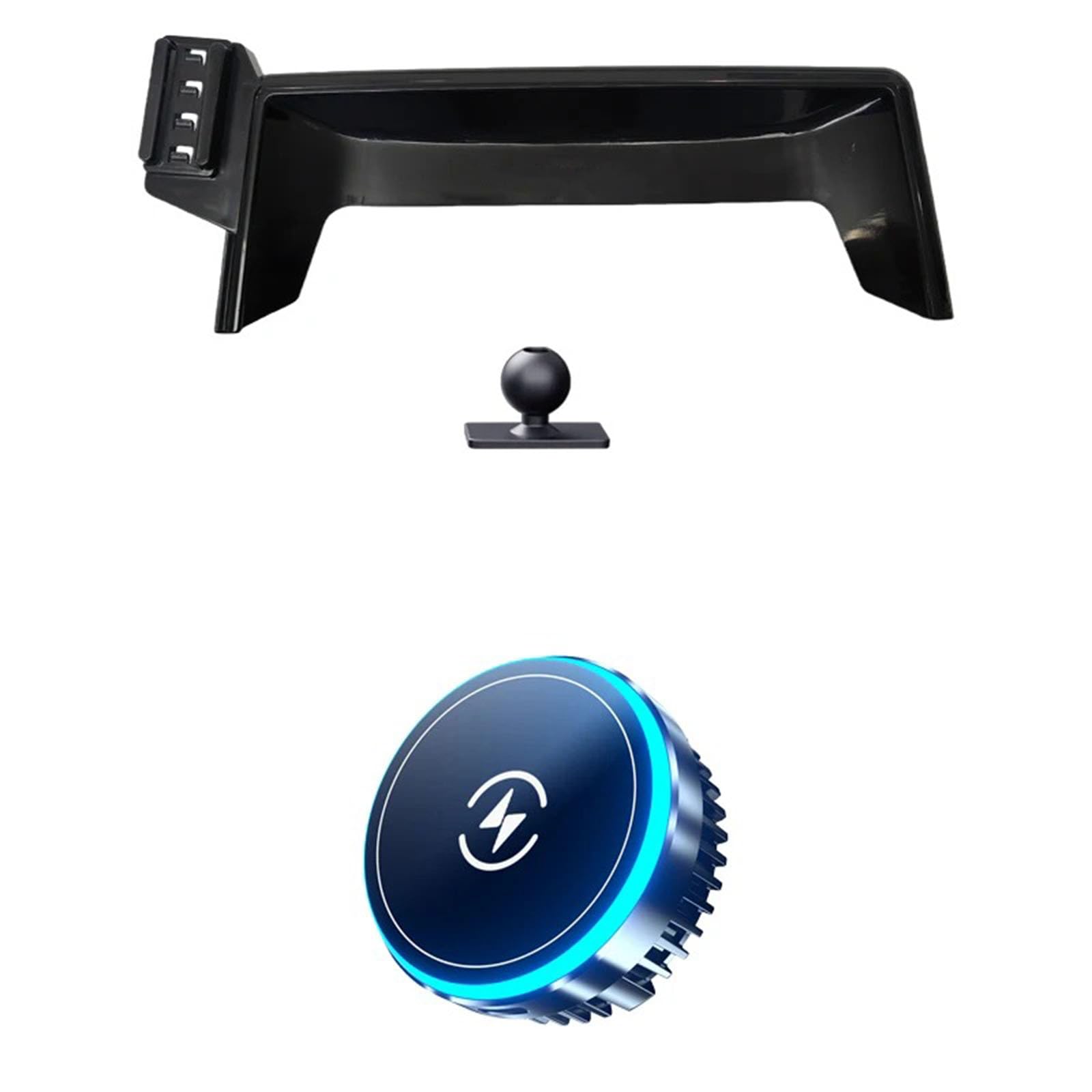 MOGFLMAN Car Phone Holder for BMW X1 F48/F49 2016-2019, LHD Car Phone Holder