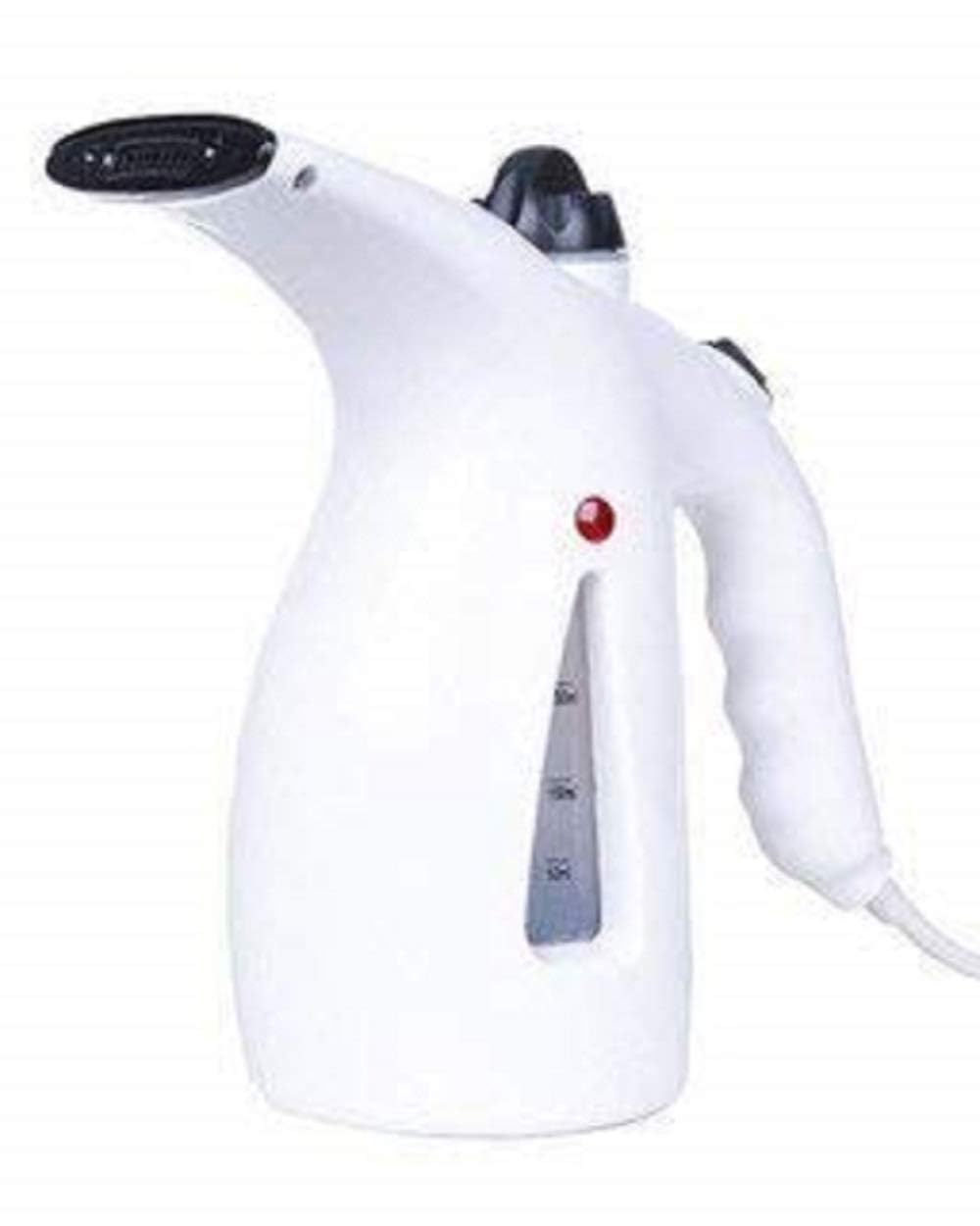 LUXONIX 2-in-1 Portable Garment & Facial Steamer | Dual Power Travel Clothes Steamer Handheld | 200ml Tank | Fast Heat-Up Wrinkle Remover for Sarees, Drapes & Skin Care